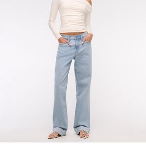 Abercrombie & Fitch low rise baggy jeans